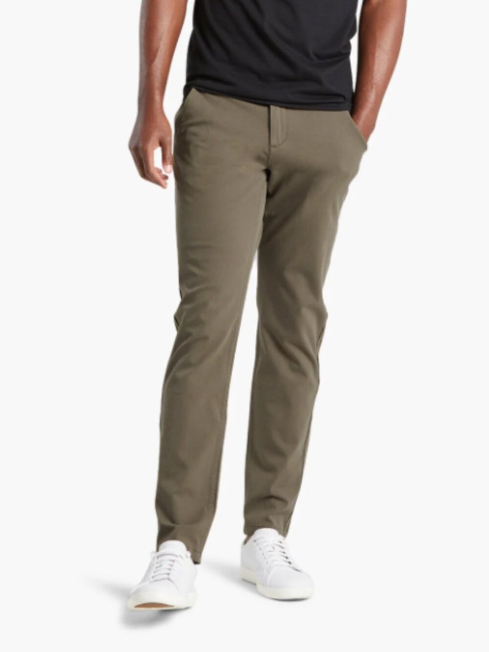 Mugsy Jeans Olives Chino Size 38x30 Olive Stretch Comfort Fit Casual Pant